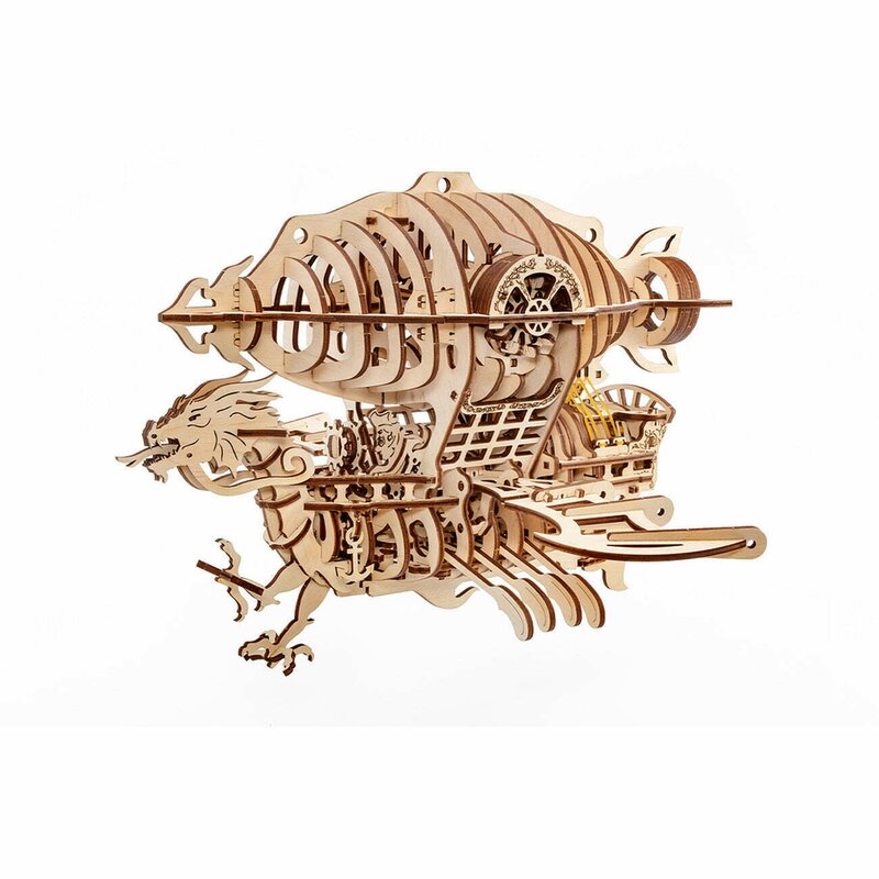 Eco Wood Art 3D Puzzle Lemn | Time 4 Machine