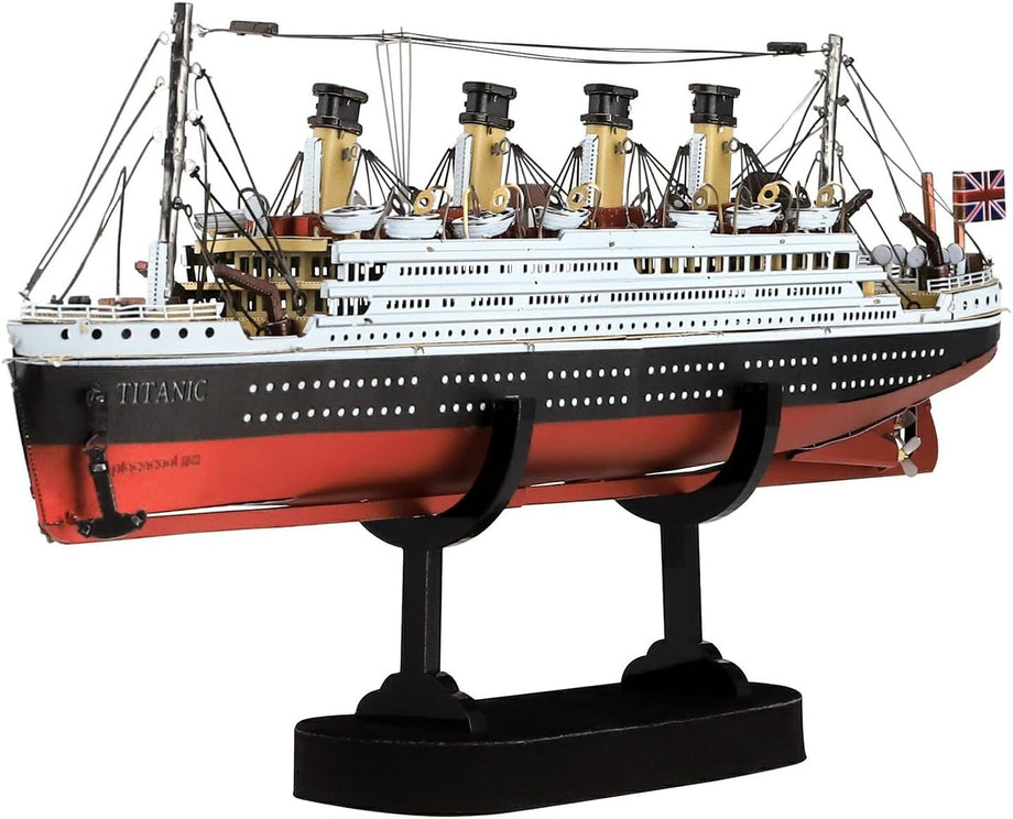 Puzzle 3D Piececool, Titanic, Metal, 226 piese | Time 4 Machine