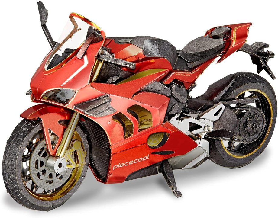 moto　AS-Studio　ドミノ Puzzle 3D Piececool, Motocicleta III, Metal, 218 piese | Time 4
