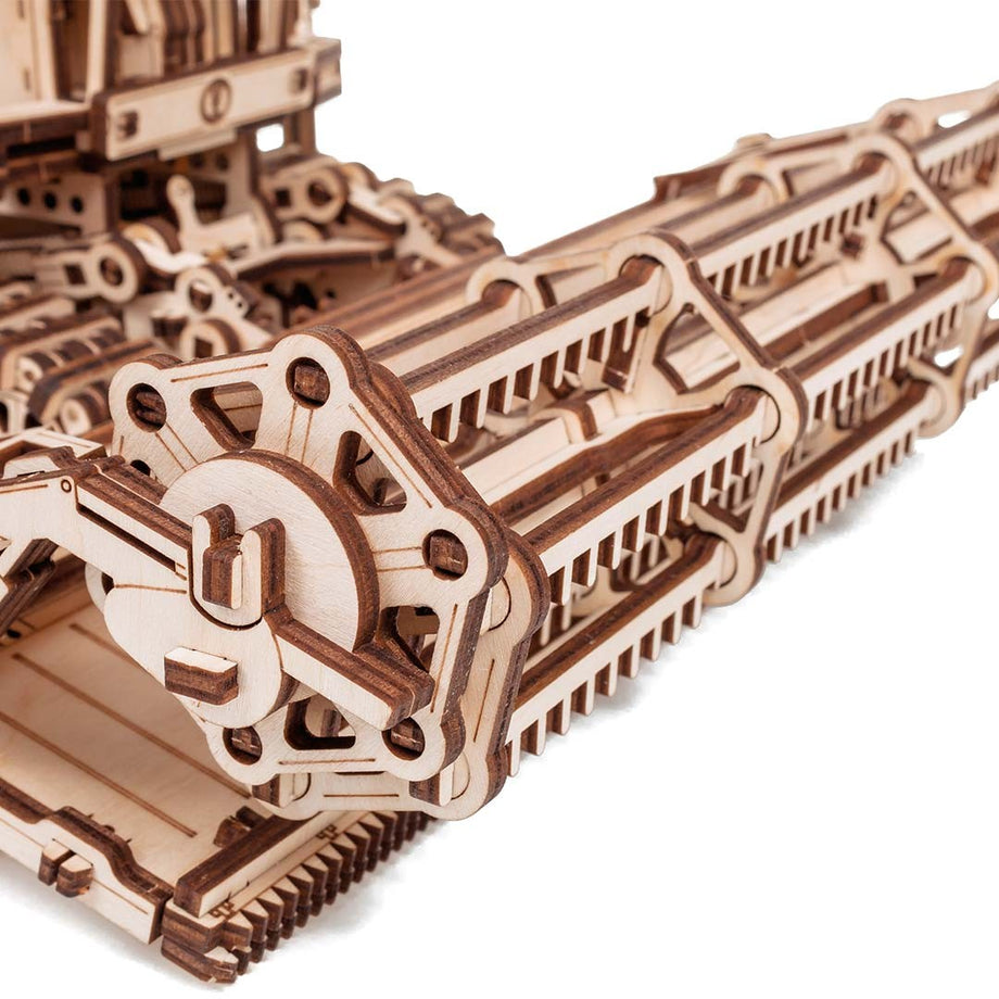 Puzzle 3D, Cositoare autopropulsata CS-150C, EWA, lemn, 963 piese