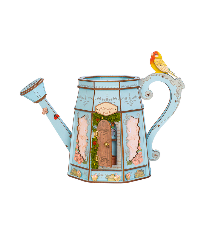 Puzzle 3D, Gardener's Watering Can, Rowood, lemn, 117 piese