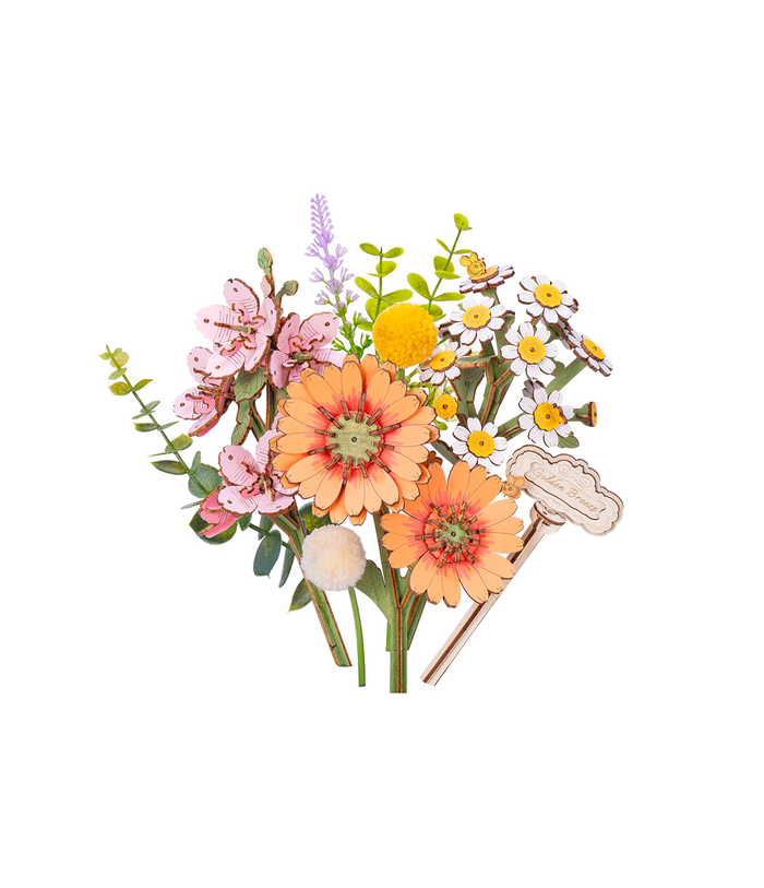 Puzzle 3D, Golden Breeze, Rowood, lemn, 267 piese