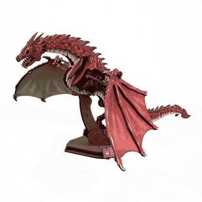 Puzzle 3D, Firestorm Dragon, Ugears, lemn, 270 piese