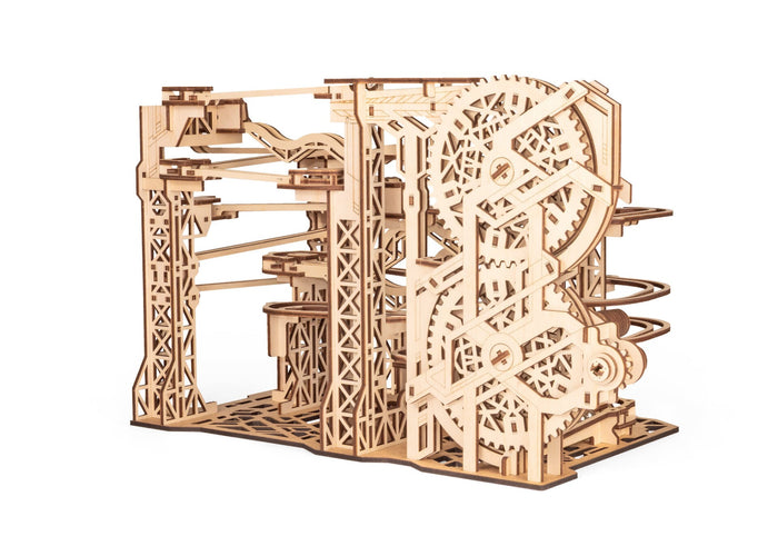 Puzzle 3D, MARBLE RUN, EWA, lemn, 294 piese