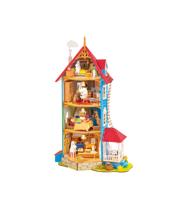 Puzzle 3D, Minicasuta Moominhouse, RoLife, 441 piese