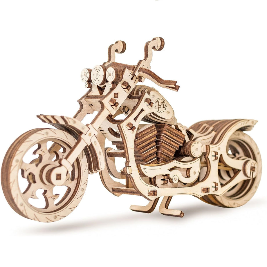 Puzzle 3D, Cruiser, EWA, lemn, 152 piese | Time 4 Machine