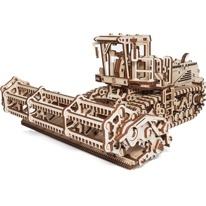 Puzzle 3D, Cositoare autopropulsata CS-150C,  EWA, lemn, 963 piese