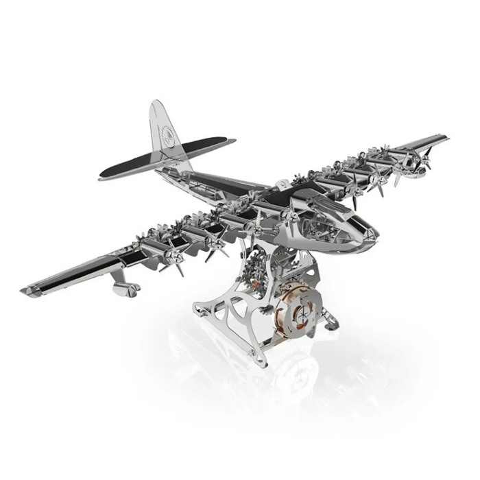 Puzzle 3D mecanic, Avionul Heavenly Hercules 2, Time for Machine, metal, 165 piese
