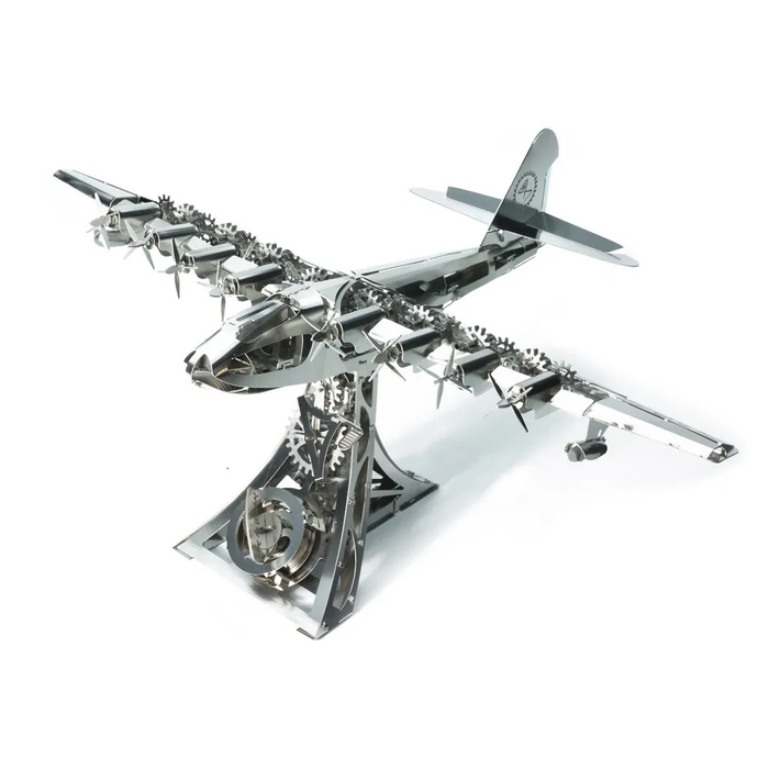 Puzzle 3D mecanic, Avionul Heavenly Hercules 2, Time for Machine, metal, 165 piese