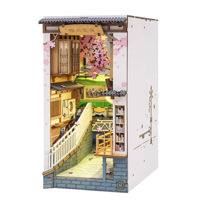 Puzzle 3D Cotor de carte DIY Sakura Densya, RoLife, 340 piese, TGB01 - Time 4 Machine