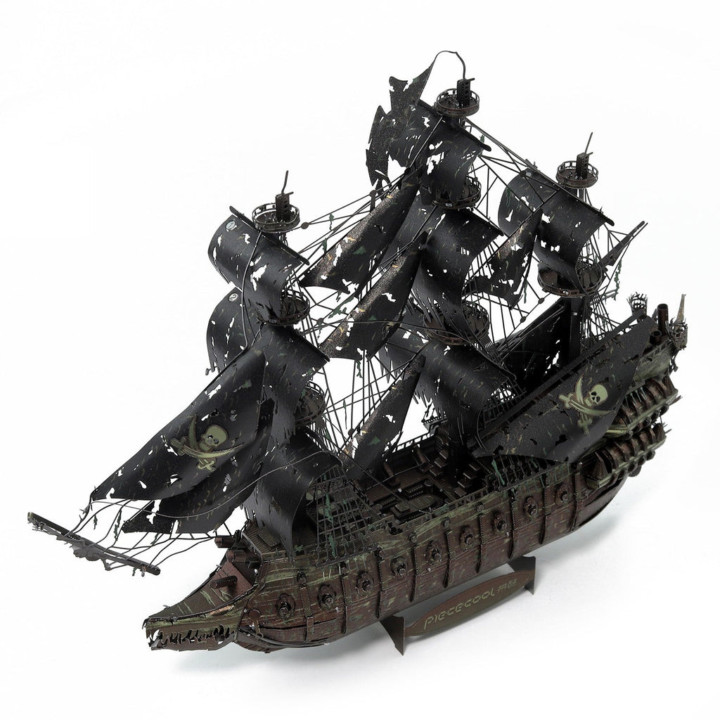Puzzle 3D, Metal, Piececool, Nava Flying Dutchman, 369 piese - Time 4 Machine