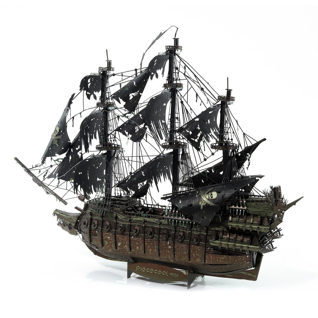 Puzzle 3D, Metal, Piececool, Nava Flying Dutchman, 369 piese - Time 4 Machine