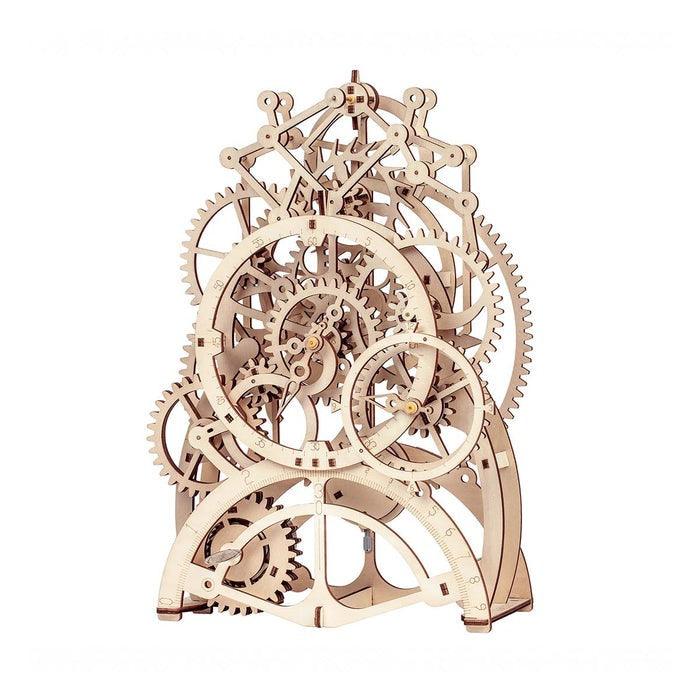 Puzzle 3D Pendulum Clock, ROKR, Lemn, 170 Piese, LK501 - Time 4 Machine
