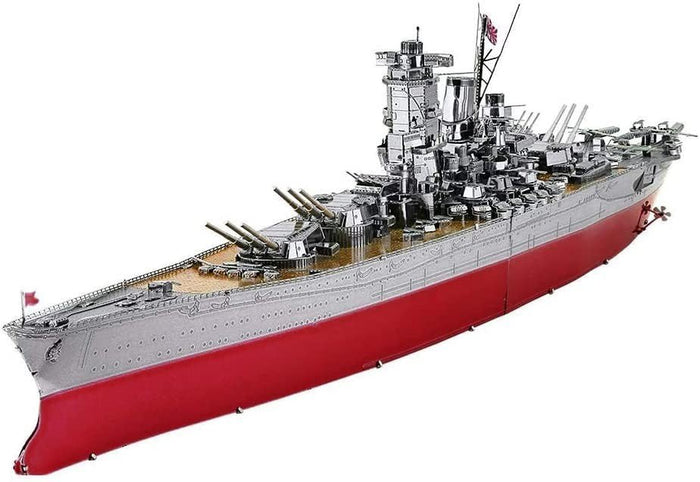Puzzle 3D Piececool, Vasul de Razboi Yamato, Metal, 245 piese - Time 4 Machine