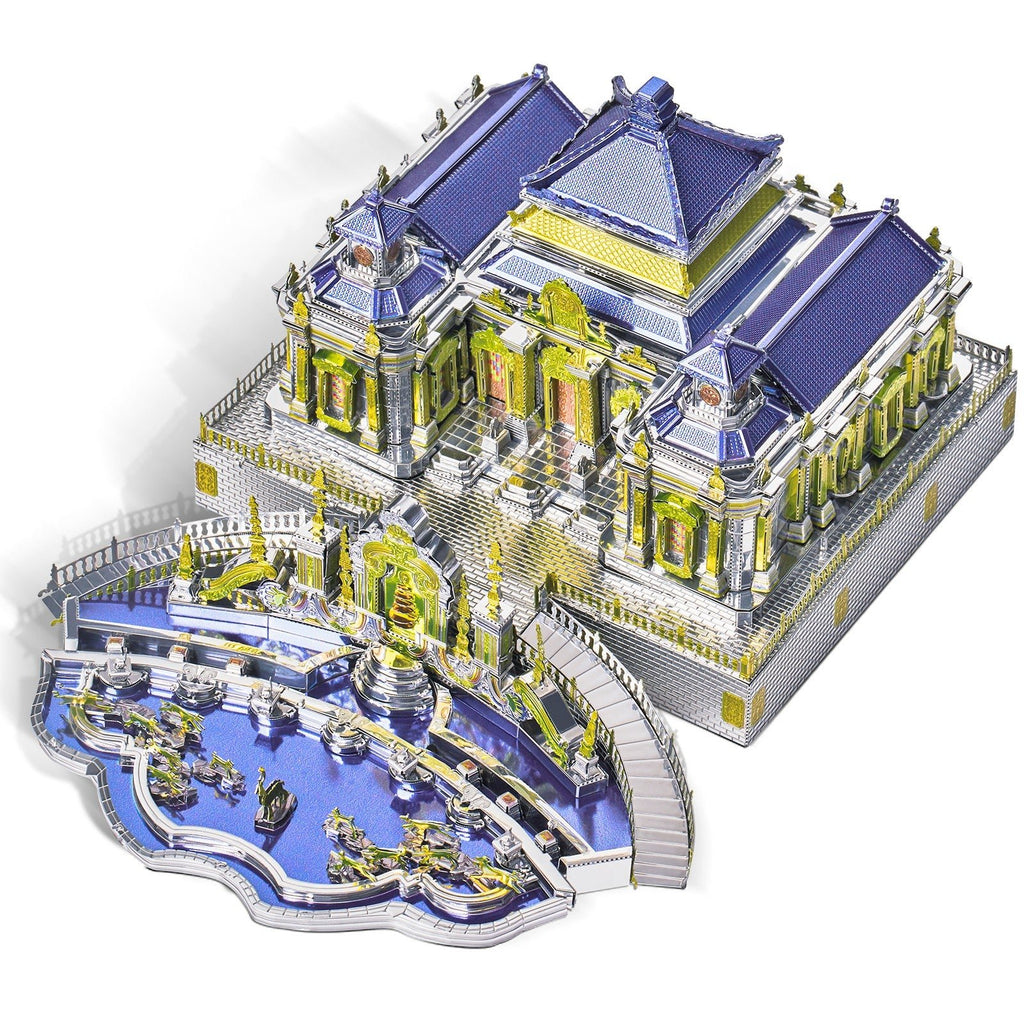 Puzzle 3D Piececool, Vechiul Palat de Vara, Metal, 358 piese - Time 4 Machine