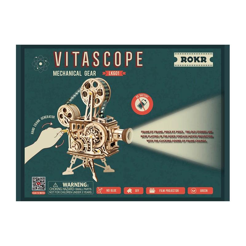 Puzzle 3D Vitascope, ROKR, Lemn, 183 Piese, LK601 - Time 4 Machine